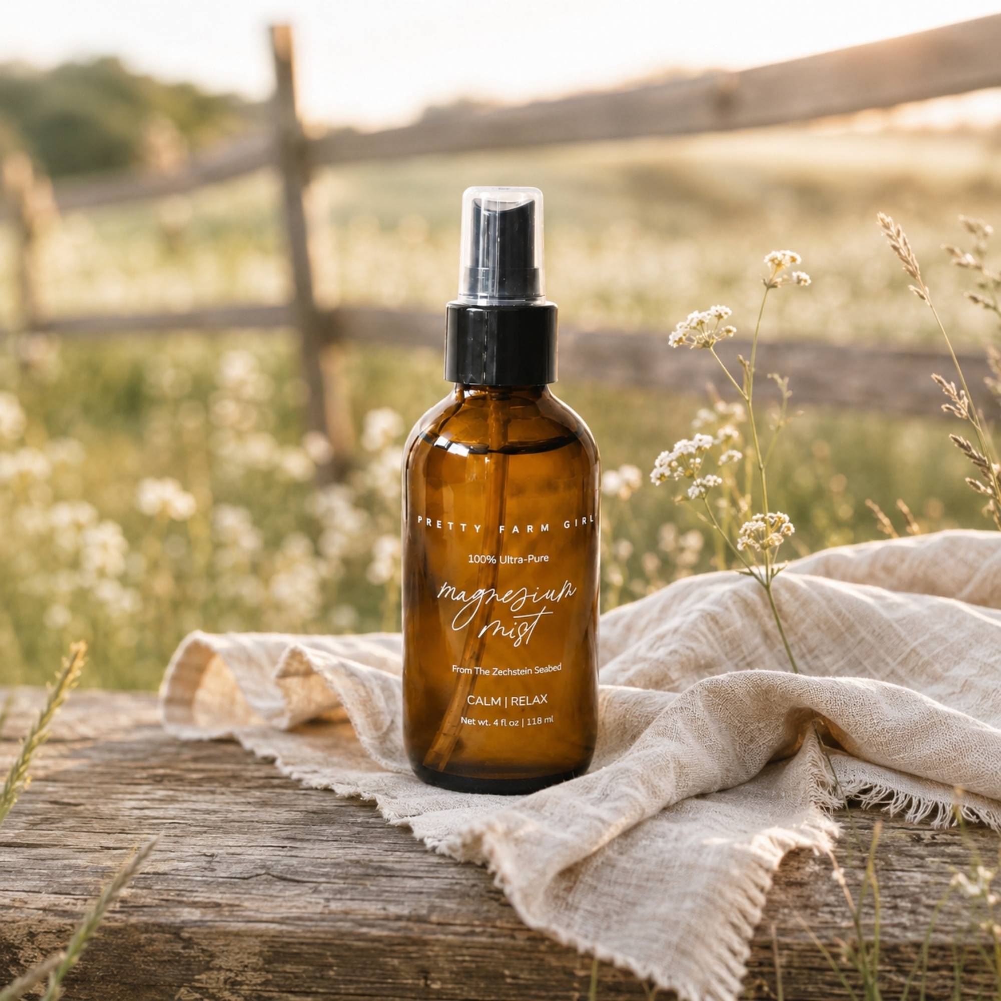 Magnesium Mist Body Spray – Transdermal Magnesium for Sleep, Muscle Relief & Soft Skin
