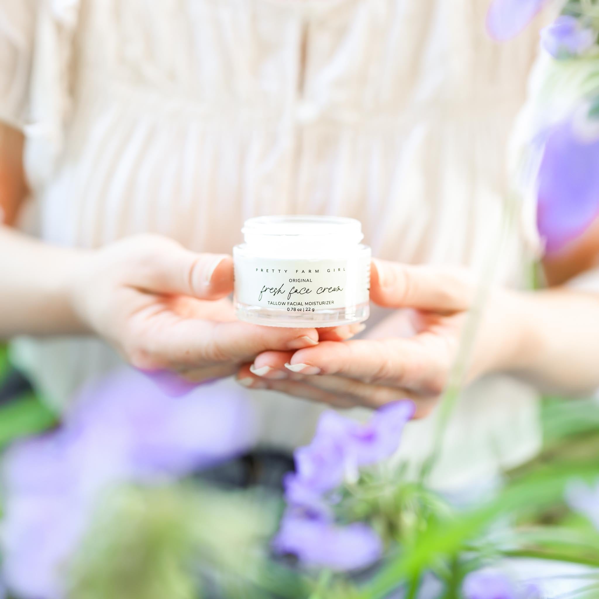 Grass-Fed Tallow Anti-Aging Face Cream – Natural Moisturizer for Dry & Mature Skin